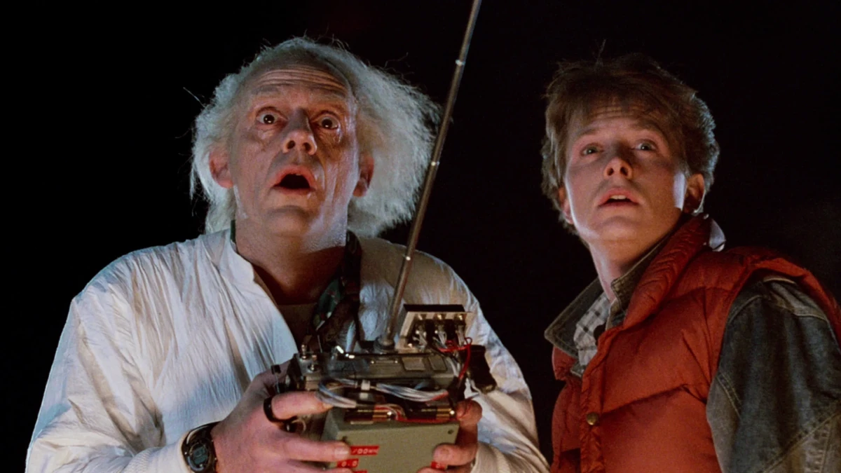 Cena de De Volta para o Futuro