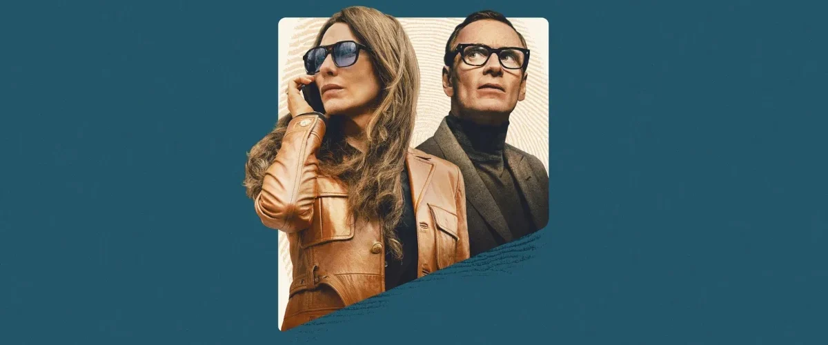 Poster original de O Código Preto com Cate Blanchett e Michael Fassbender.