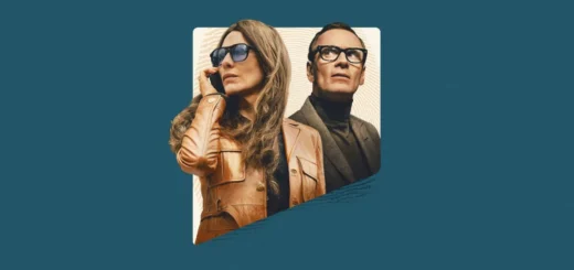 Poster original de O Código Preto com Cate Blanchett e Michael Fassbender.