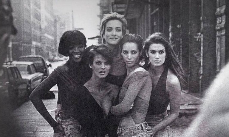 Freedom! '90 George Michael: O Manifesto Pop Pela Identidade e Autonomia Artística 4 Naomi Campbell, Linda Evangelista, Christy Turlington, Tatjana Patitz e Cindy Crawford Foto: Peter Lindbergh