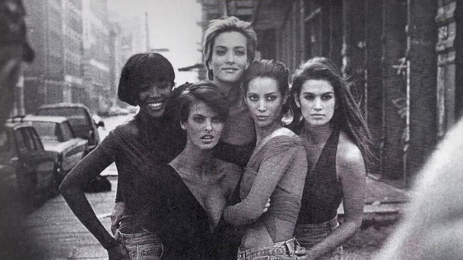 Naomi Campbell, Linda Evangelista, Christy Turlington, Tatjana Patitz e Cindy Crawford Foto: Peter Lindbergh