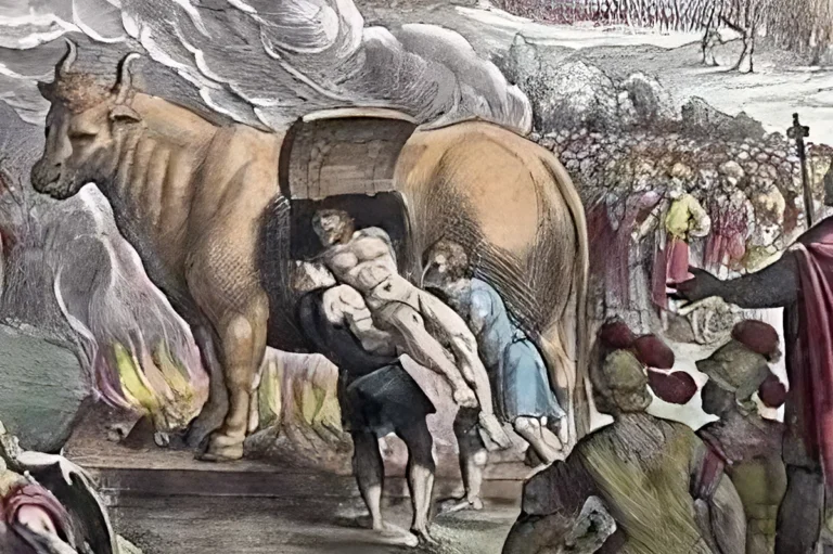 O Touro de Bronze: Mito, Poder e o Fascínio da Dor na Antiguidade - Quando a Criação Devora o Criador 7 Touro de Bronze - representação