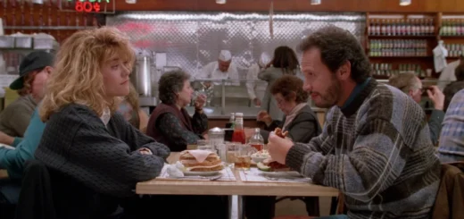 Cena de Harry e Sally na lanchonete
