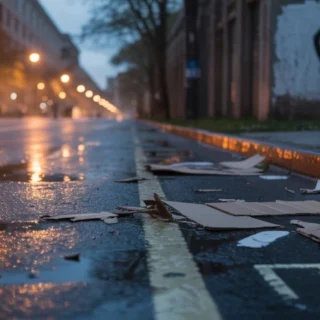 imagem ilustrativa de uma rua