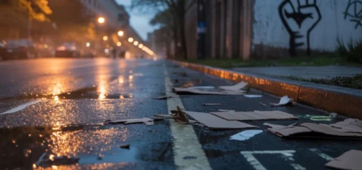 imagem ilustrativa de uma rua