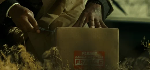 Cena da caixa no final de Seven, filme de David Fincher