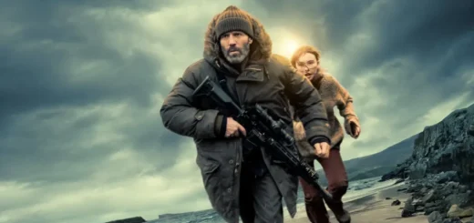 Jason Statham em cena de ação no filme Missão Refúgio (2026)