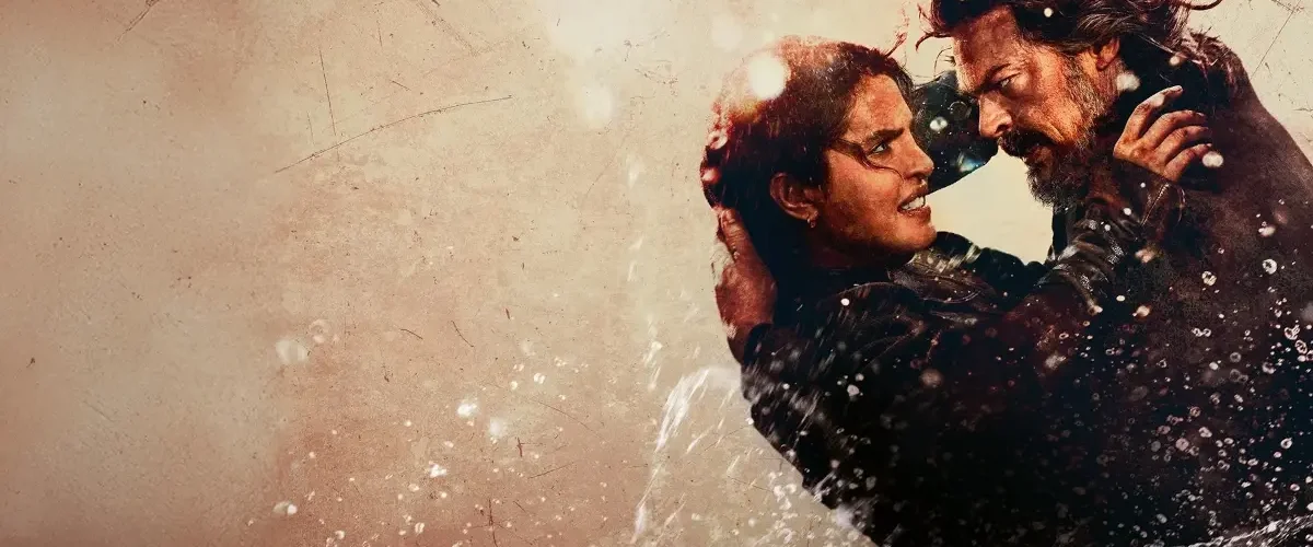 Cena de luta no filme O Refúgio do Prime Video com Priyanka Chopra Jonas