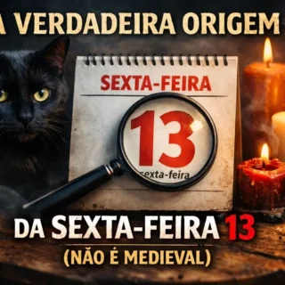 Imagem ilustrativa sobre a origem da superstição da sexta-feira 13
