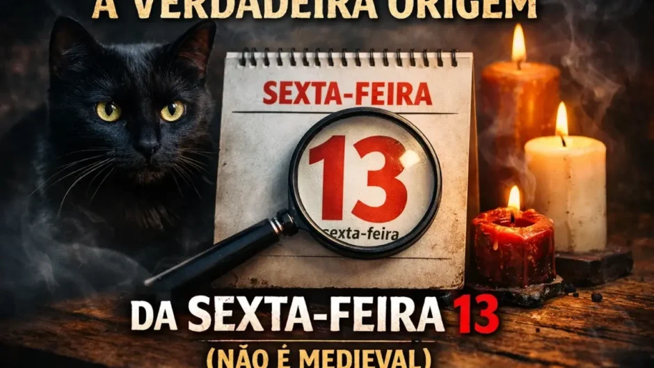 Imagem ilustrativa sobre a origem da superstição da sexta-feira 13