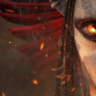 Varang no filme Avatar Fogo e Cinzas de James Cameron, terceiro capítulo da saga Avatar ambientado em Pandora