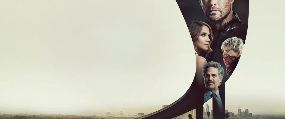 Chris Hemsworth, Mark Ruffalo e Halle Berry no thriller policial Caminhos do Crime (Crime 101) ambientado na rodovia 101 em Los Angeles