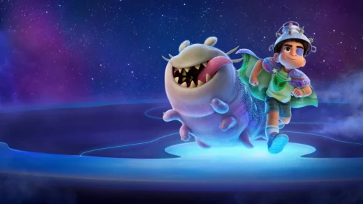 Elio e o alienígena Glordon em cena da animação da Pixar sobre amizade, solidão e pertencimento