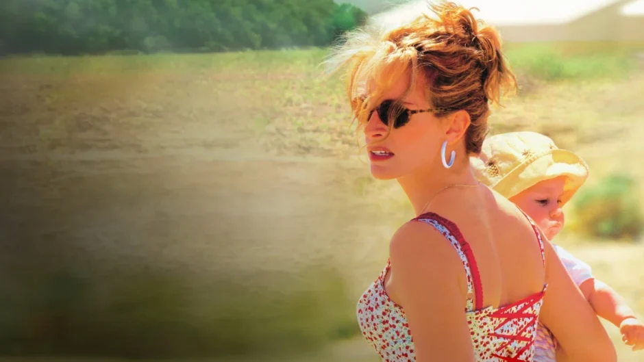 Erin Brockovich (Julia Roberts) em cena do filme Erin Brockovich – Uma Mulher de Talento (2000)