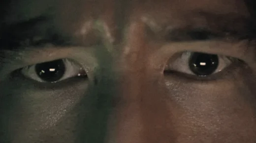 Close no rosto do personagem Simon no filme Iron Lung, dirigido por Markiplier