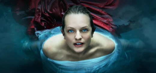 June Osborne em The Handmaid's Tale simbolizando resistência feminina na distopia de O Conto da Aia