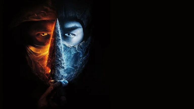 Scorpion e Sub-Zero em pôster promocional de Mortal Kombat (2021)
