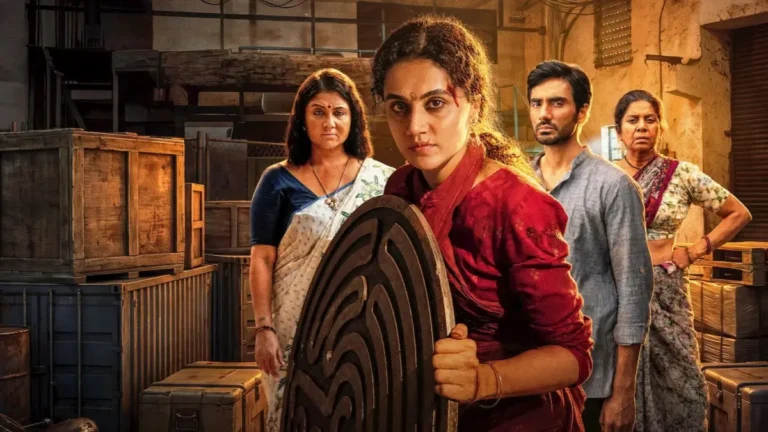 Taapsee Pannu em Gandhari, filme de suspense da Netflix
