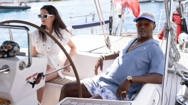 Samuel L. Jackson e Eva Green em cena do filme Just Play Dead